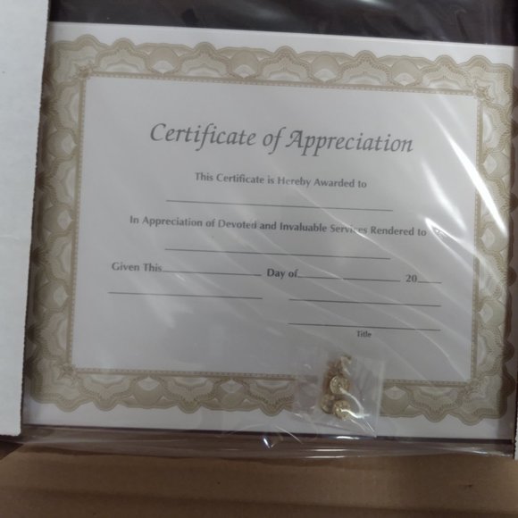 Office Certificate Of Appreciation Plaque Poshmark